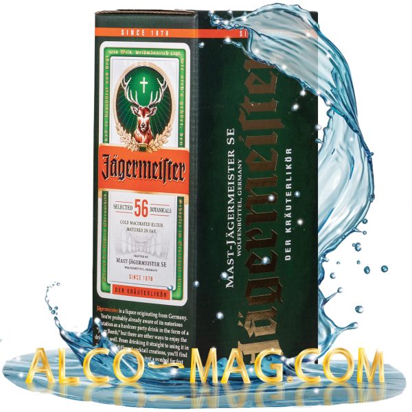 Ликер Егермейстер (Jagermeister) 2 литра