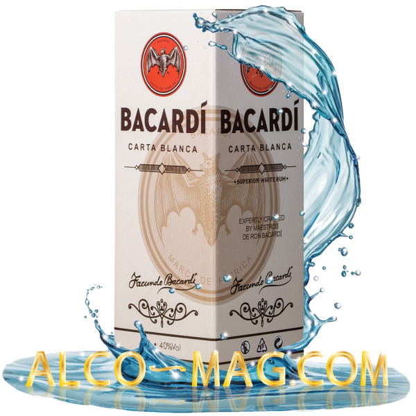 Ром Бакарди белый (Bacardi Carta Blanca) 2 литра