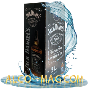 Виски Джек Дэниэлс (Jack Daniels) 3 литра	