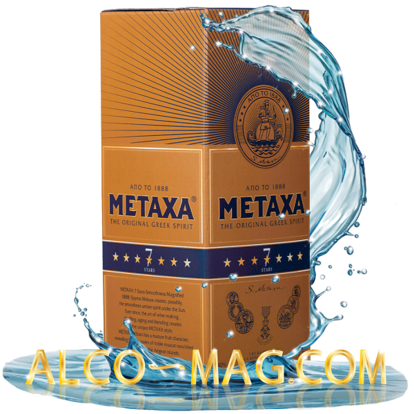 Бренди Метакса 7 Звезд (Metaxa 7 Stars) 3 литра